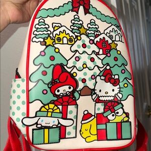 Hello Kitty Christmas Backpack